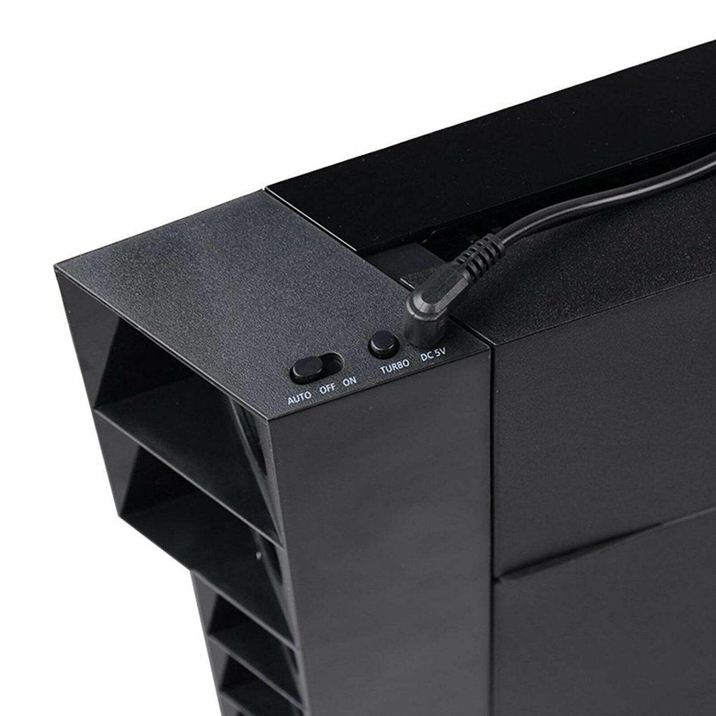 DOBE TP4-005 Plastový super chladicí ventilátor pro herní konzoli PS4 s napájecím kabelem DOBE TP4-005 Plastový super chladicí ventilátor pro herní konzoli PS4 s napájecím kabelem